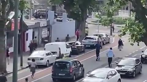 Disgusting scenes as foreign gangs riot in Dublin. Illegal immigration is