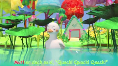 Five little ducks (play version)