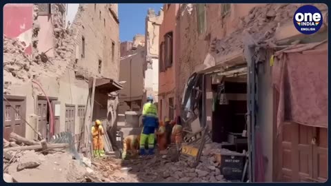 How did the earthquakes in Morocco happen?