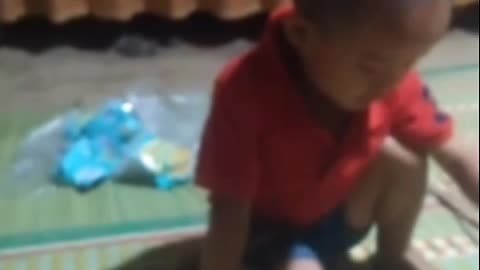 The boy was happy to sing happy birthday to him