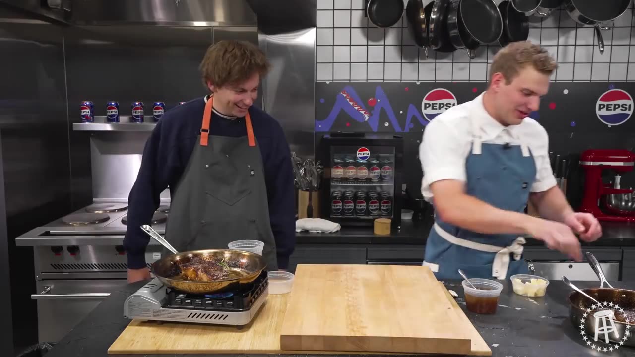 Lil Sasquatch Sears Up PERFECT Steak Recipe | What's For Lunch