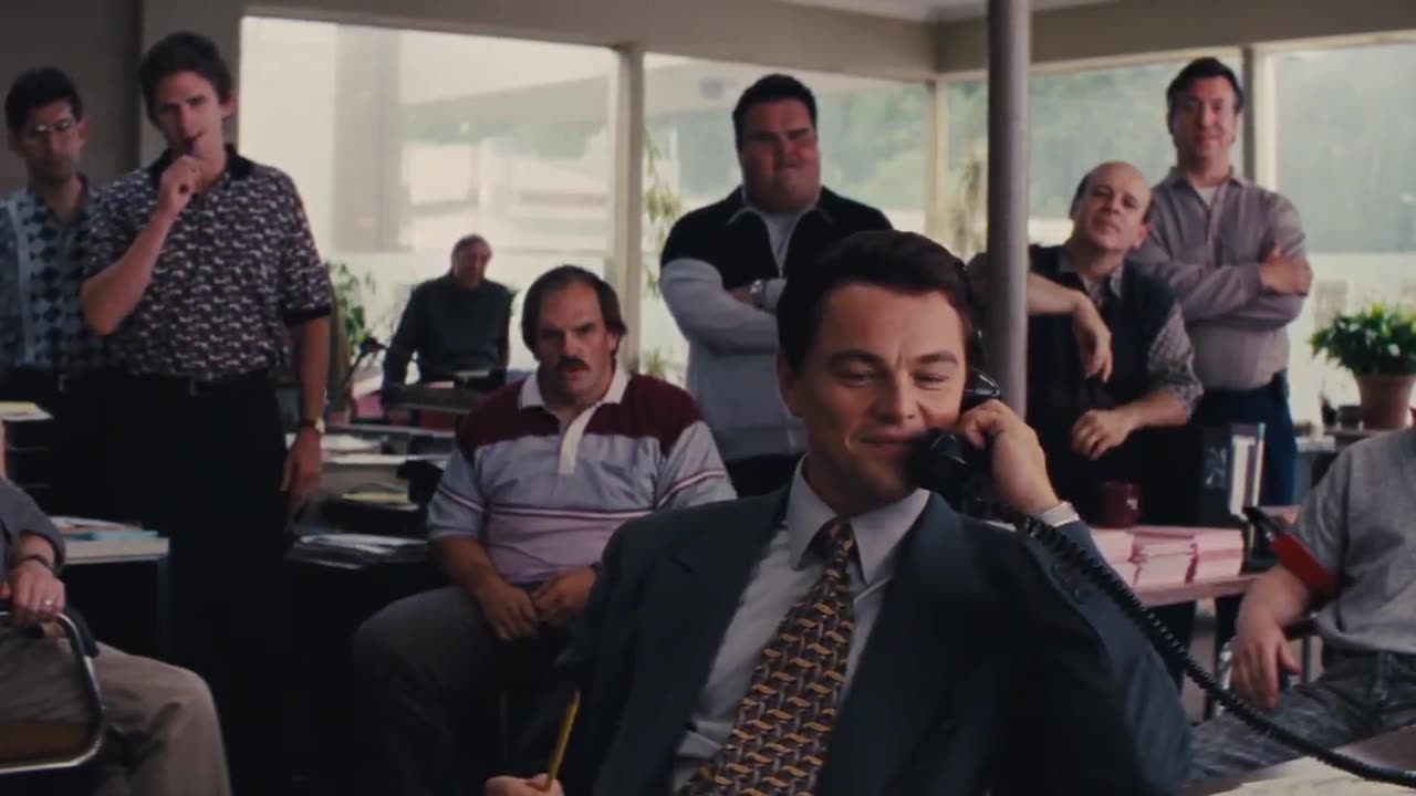 How to make $2,000 dollars in a single phone call - Wolf of Wall Street (2013)