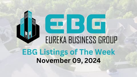 EBG Listings of The Week: November 09 2024