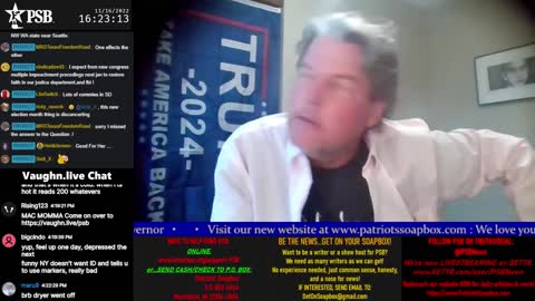 PATRIOTski's Tavern November 16, 2022, Show: