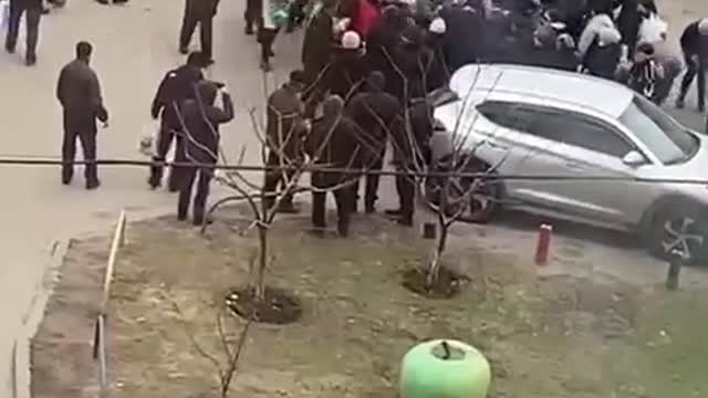 Food fight in Kharkiv
