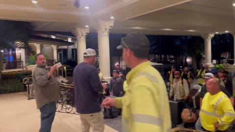 President Trump is housing 275 Florida linemen free