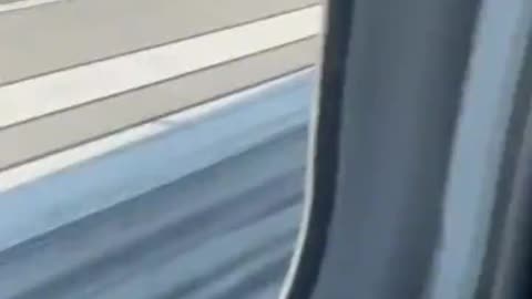 Astonishing footage captured from inside Delta flight 1092 as it landed with a damaged nose gear