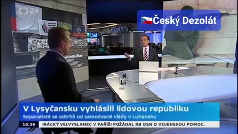 12.6. 2014, na ČT 24 nazývají kyjevskou vládu fašistickou,