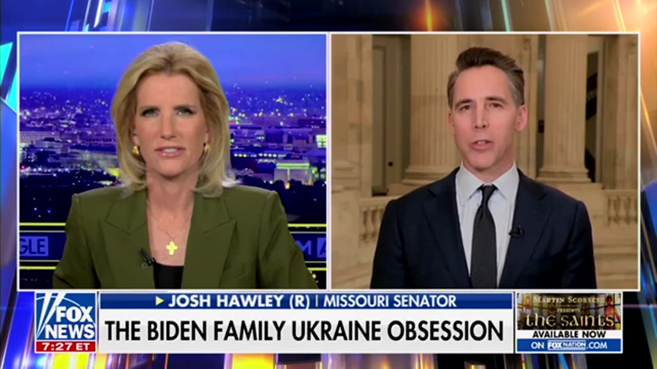 Josh Hawley Says No Way to Zelensky's Insane NATO Plan