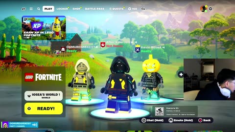 Gaming with friends