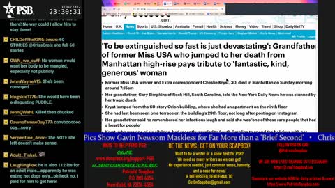 2022-01-31 23:00 EST - Crossing the Matrix: with Chris