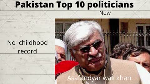 Top ranked politicians of pakistan.