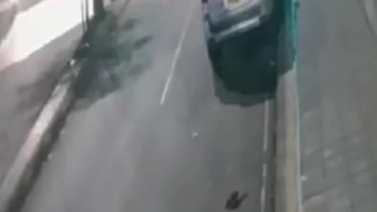 Accidente en la calle 56 con carrera 17 de Bucaramanga