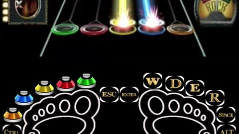 Guitar Hero II 👣 Clone Hero 👣Foot Exercise 👣 足部运动 👣 발 운동 👣 упражнение на ногу 👣 (19)