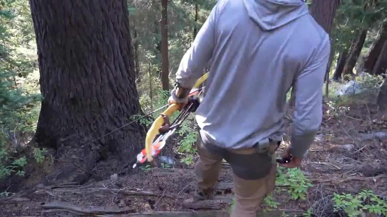 3 % Day Catch and Cook in Mountains with Homemade Bow