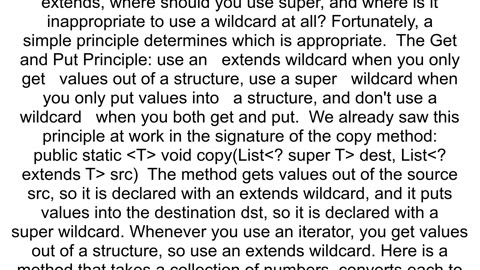 How would contravariance be used in Java generics