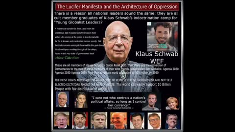 WEF KLAUS SCHWAB, YUVAL NOAH HARARI & THE "GREAT" TRANSHUMANIST RESET AGENDA