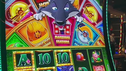 ANOTHER MANSION FEATURE!!! #slots #casino #slotmachine #slotwin #jackpot #bonusfeature #casinogame