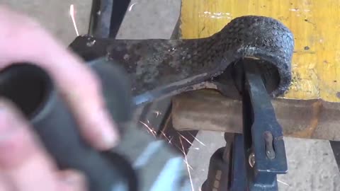 How to Forge a Farrier Rasp Tomahawk - Camp Hawk