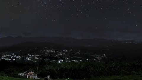 Under a Sky Full of Stars A Peaceful Nighttime Stroll