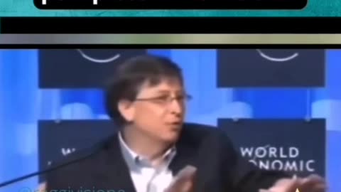 Bill Gates: <<Il mio sogno è di ridurre la popolazione della metà>>