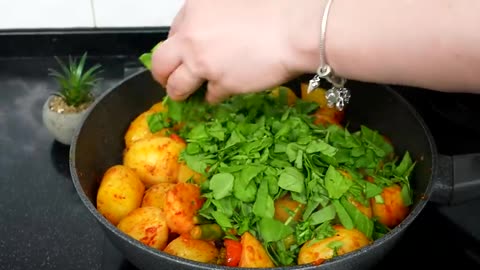 Wenn Sie Kartoffeln zu Hause haben, Kochen Sie dieses Neu einfache und schnelle Rezept❗.ASMR