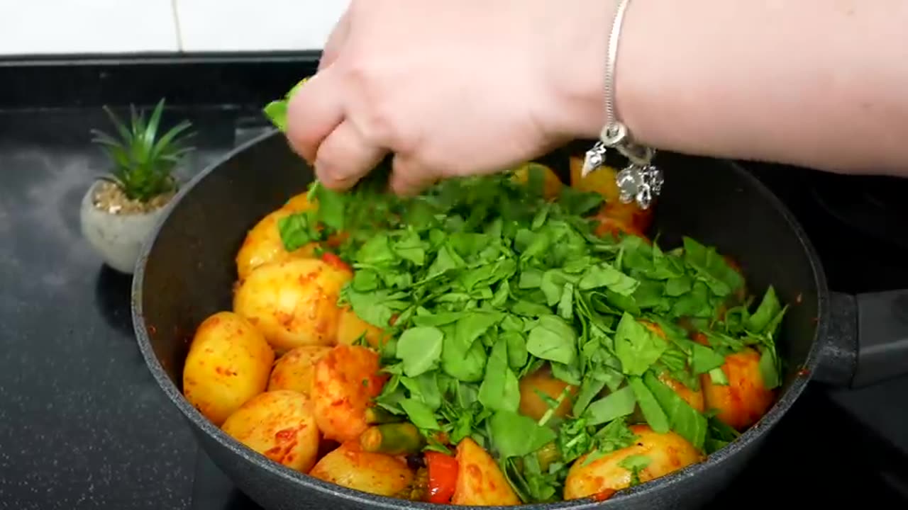 Wenn Sie Kartoffeln zu Hause haben, Kochen Sie dieses Neu einfache und schnelle Rezept❗.ASMR