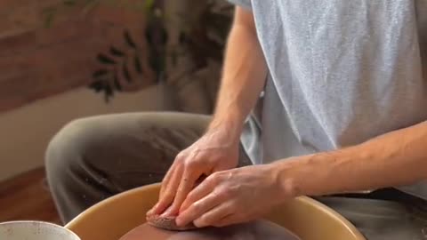 Making a jar to fill with the tears of my own failures #pottery #asmr #satisfying