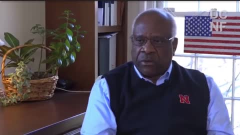 Justice Thomas Sure Loves His Wife!