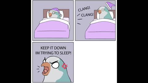 Comics With A Parrot Twist