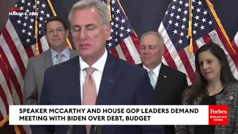 McCarthy Fires Back At Schumer's Criticism - Budget And Debt Fight