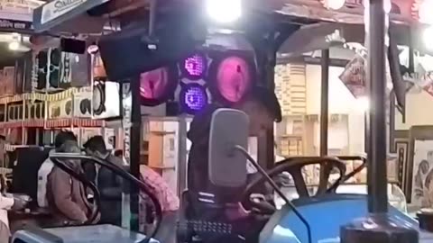 Modified tractor
