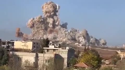 Israel Carpet Bombs another village of Mahbib
