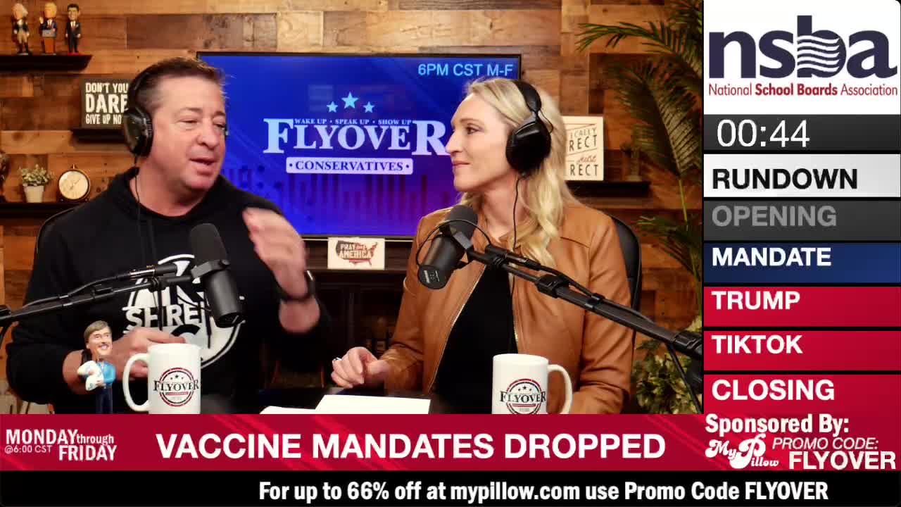 Mandate LIFTED, Trump Vax, Libs of TikTok | The Flyover Conservatives Show