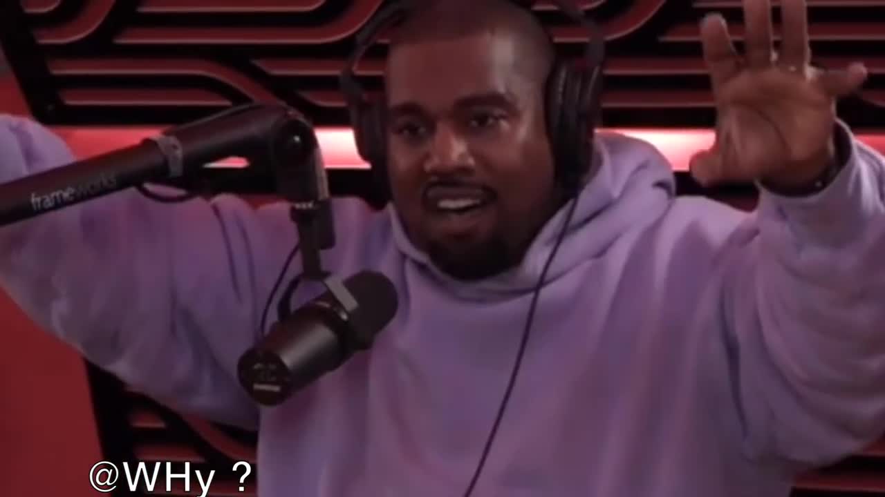 Joe Rogan realizes Kanye West is insane...(supercut edition)