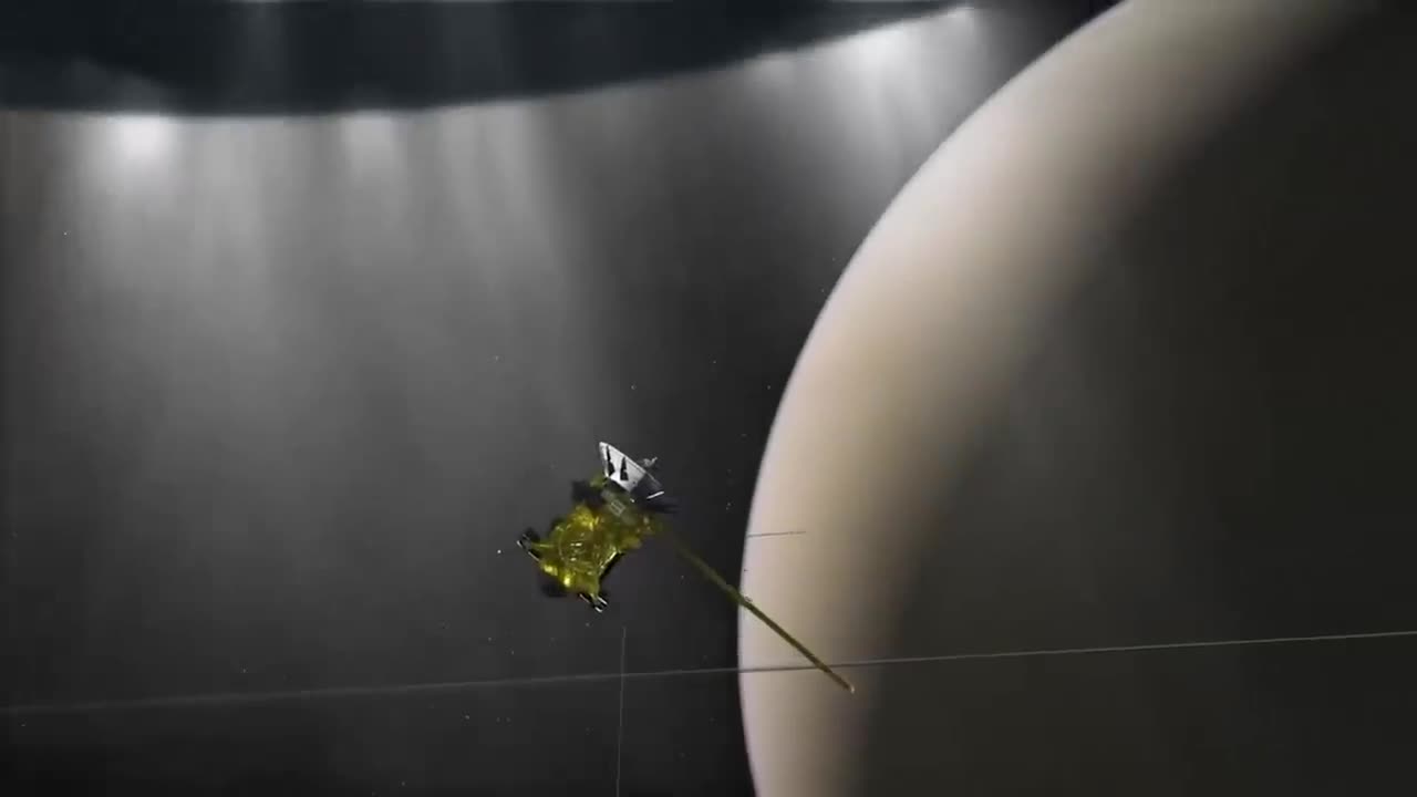 Pentagon Releases NASA Footage of 2,000 Mile Long UFO Near Saturn
