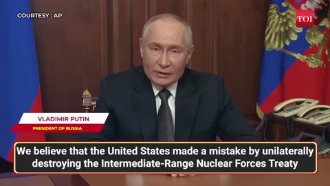 Putin Announces New Hypersonic Missile Test In Ukraine Threatens