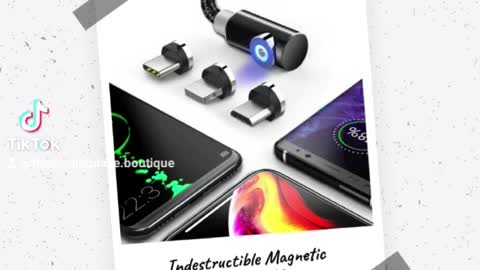 Magnetic phone charger