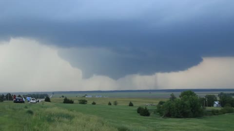 RAW Storm Chase footage - Abilene/Chapman Kansas Tornado May 25, 2016.