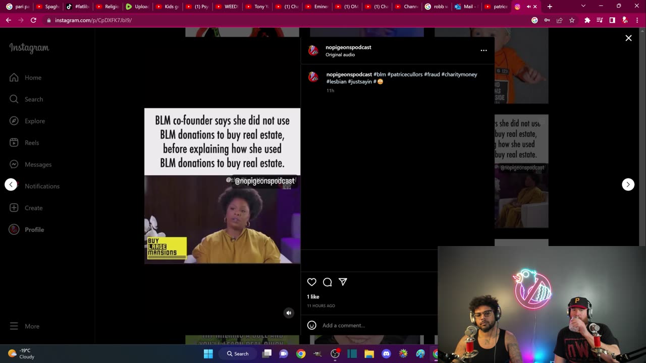 PATRICE CULLORS ADMITS!!! She USED DONATIONS FOR HOMES!! AMERICAN DREAM I Guess??