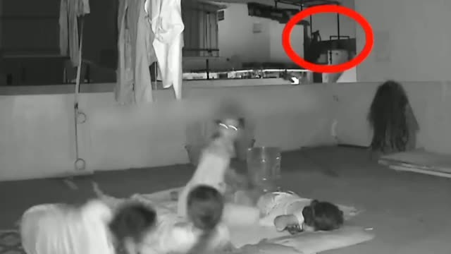 real ghost CCTV has been reported to chase away 4 peoples