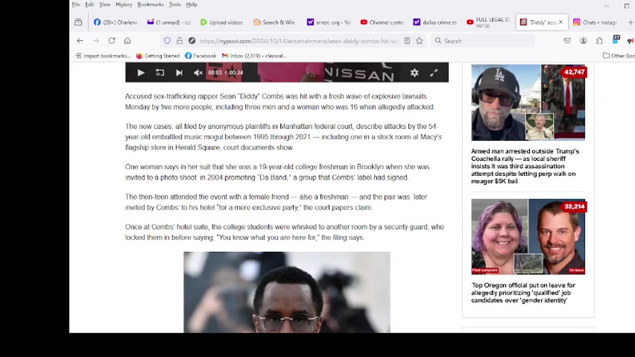 Diddy’ accused of multiple rapes, assaults — including in NYC Macy’s stock room — and death threats