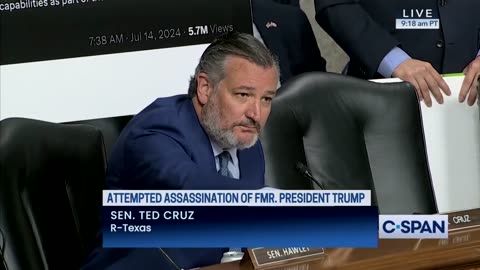 🔥 Ted Cruz DESTROYS Secret Service Director on LIVE-TV—Director Loses It! 😡📺👮‍♂️