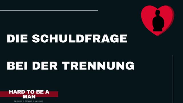 Trennung - Wer hat wirklich wieviel Schuld daran?