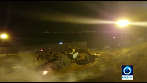Criminal aliens get hit with tear gas during attempted border crossing