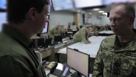 Dmitry Komarov showed exclusive footage from the Combat Control Center for the first time