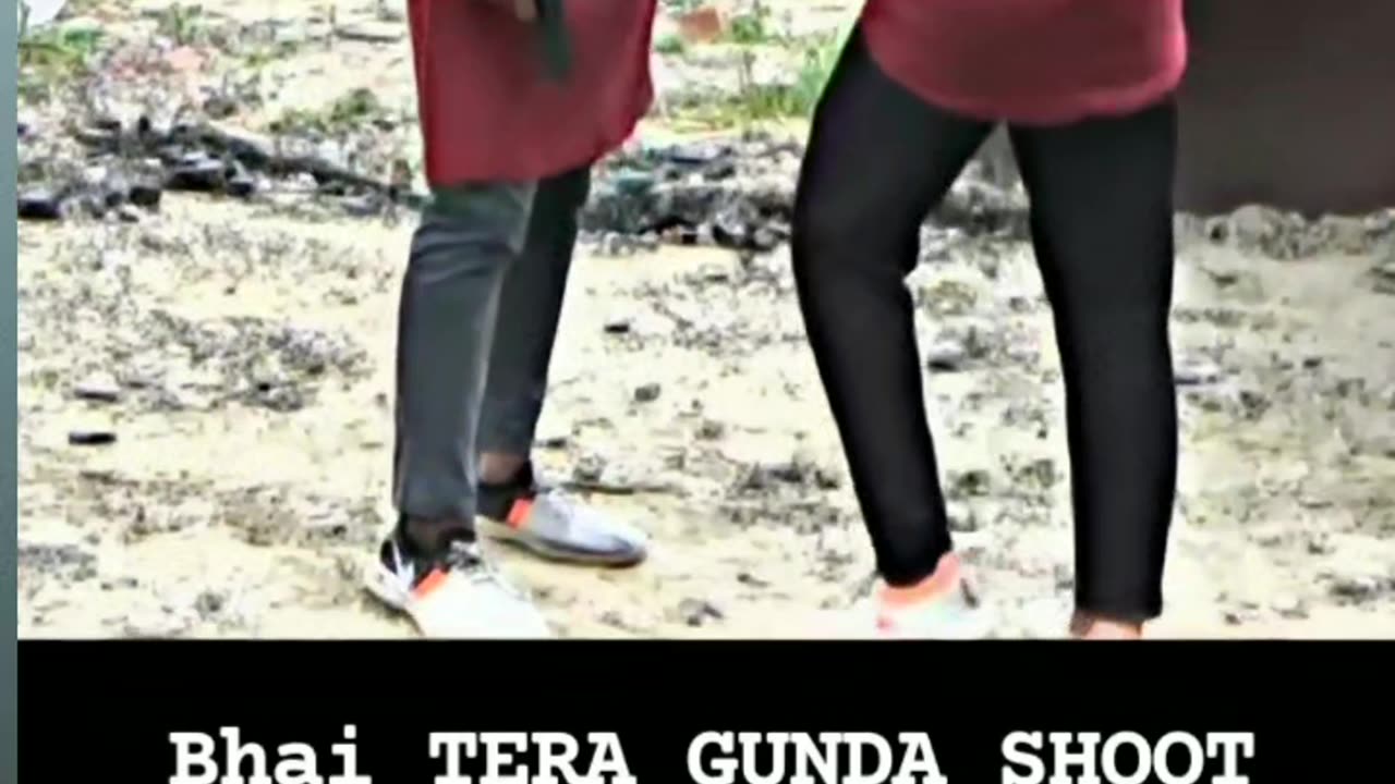 Bhai tera Gunda shoot video #bts #gangster #warddat #viral #treanding