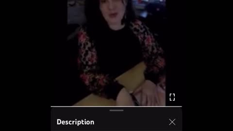 Someone reported her video