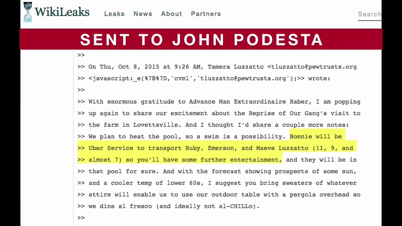 Pizzagate - Darkness being Revealed