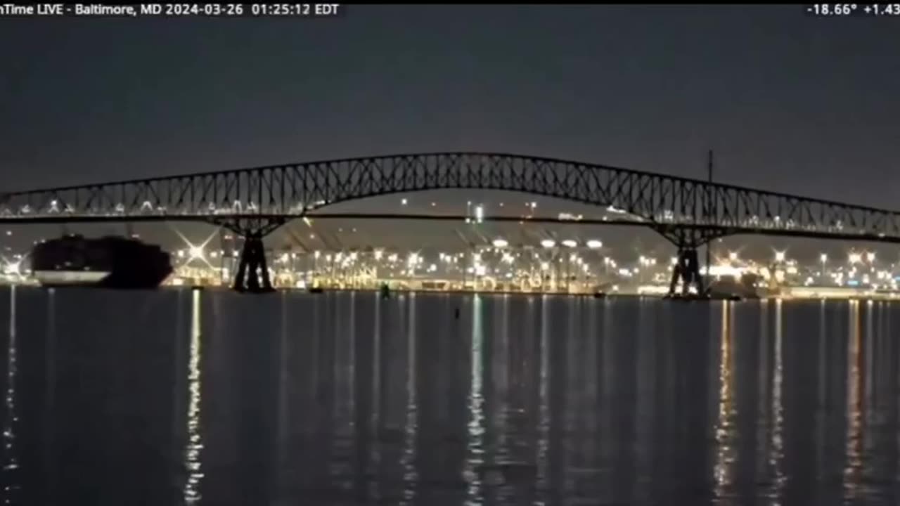 "Dali" when it crashes into the Francis Scott Key Bridge in Baltimore-Power Loss #1